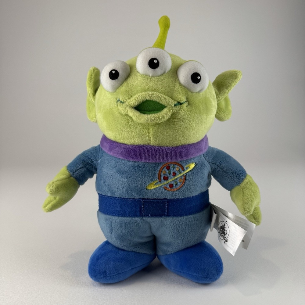 Disney Pixar Toy Story Alien Plush Pizza Planet Little Green Man 9 Inch Toy